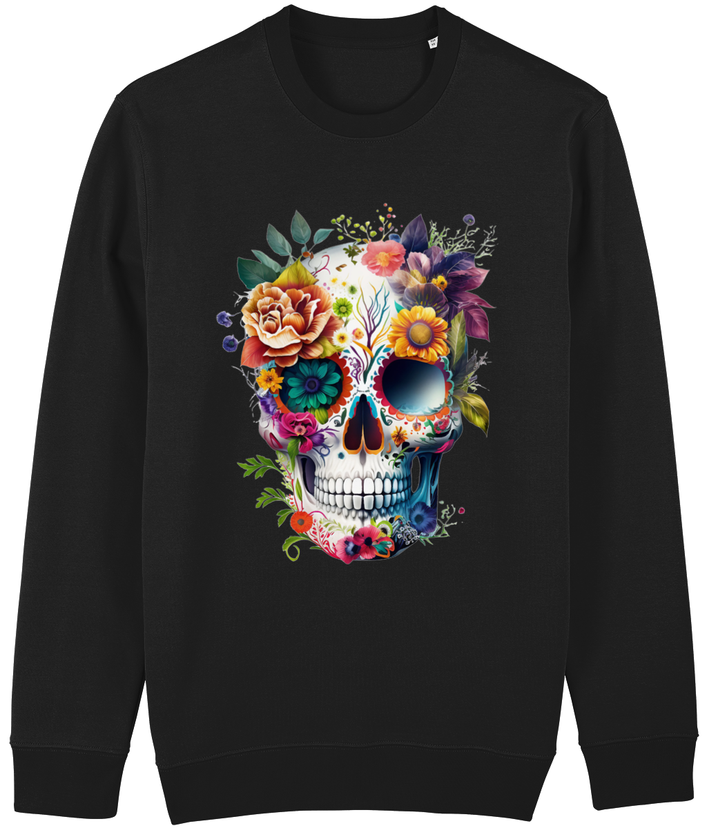 Stanley Stella Changer STSU823 SUGAR SKULL SWEAT SHIRT