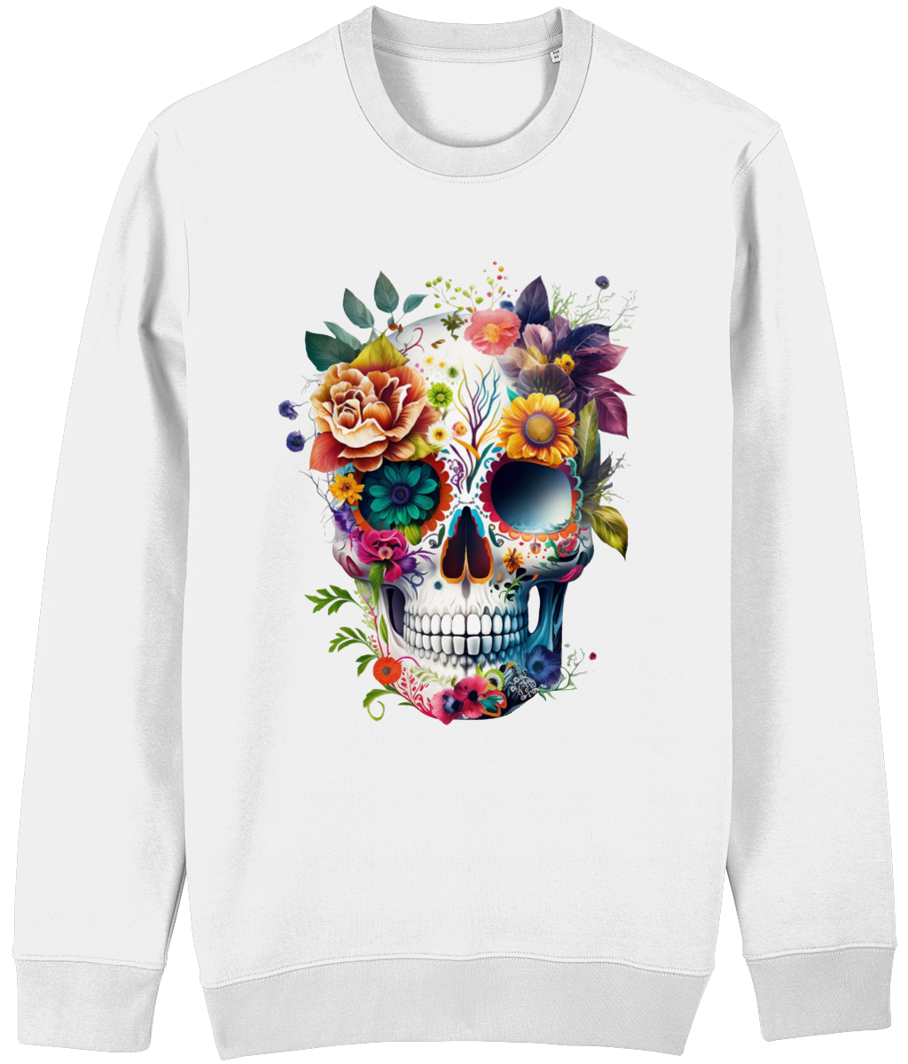 Stanley Stella Changer STSU823 SUGAR SKULL SWEAT SHIRT