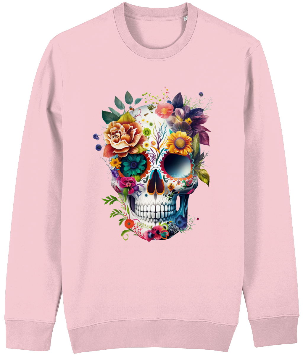 Stanley Stella Changer STSU823 SUGAR SKULL SWEAT SHIRT