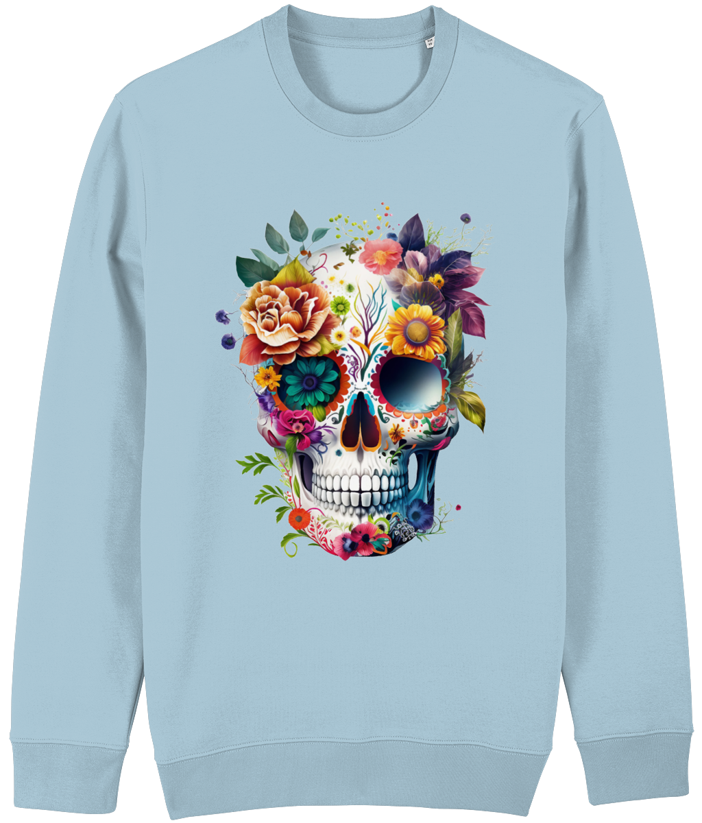 Stanley Stella Changer STSU823 SUGAR SKULL SWEAT SHIRT